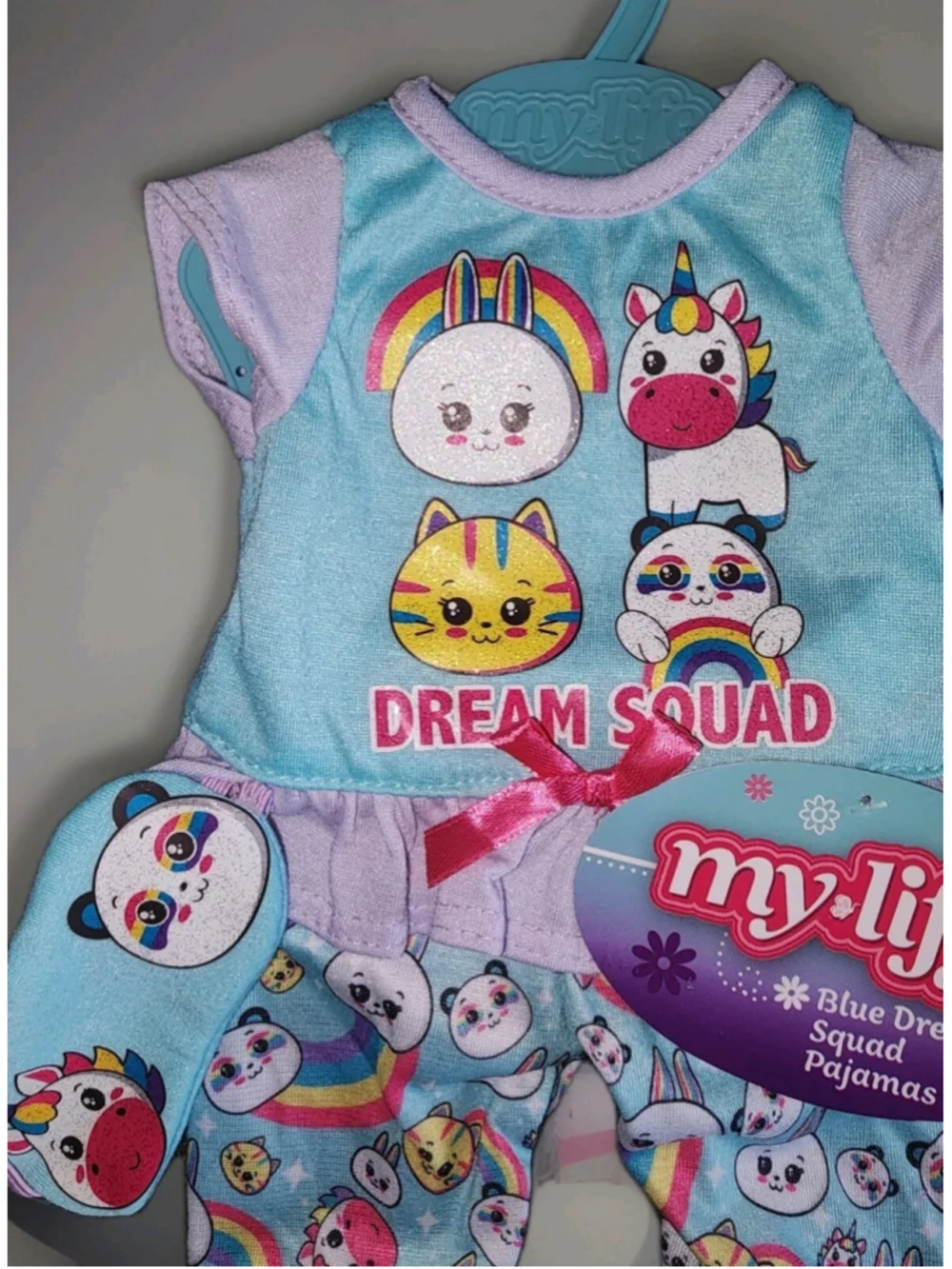 My Life As Doll Clothes Pajamas Dream Squad Unicorn 18